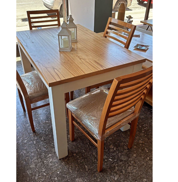 juego de comedor economico mesa con 4 sillas edjmuebles